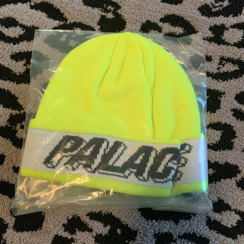 Palace 3D Beanie (Fluro Yellow)